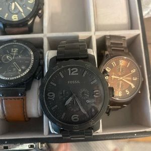 Fossil Mens Gunmetal Watch